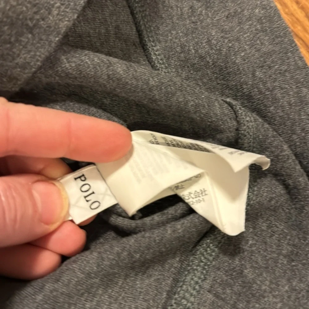 Polo Ralph Lauren 1/4 zip jersey sweatshirt